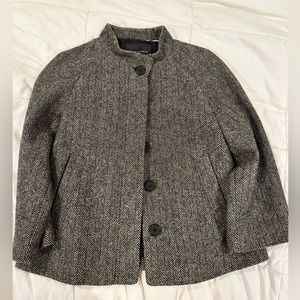 Banana Republic cropped Peacoat